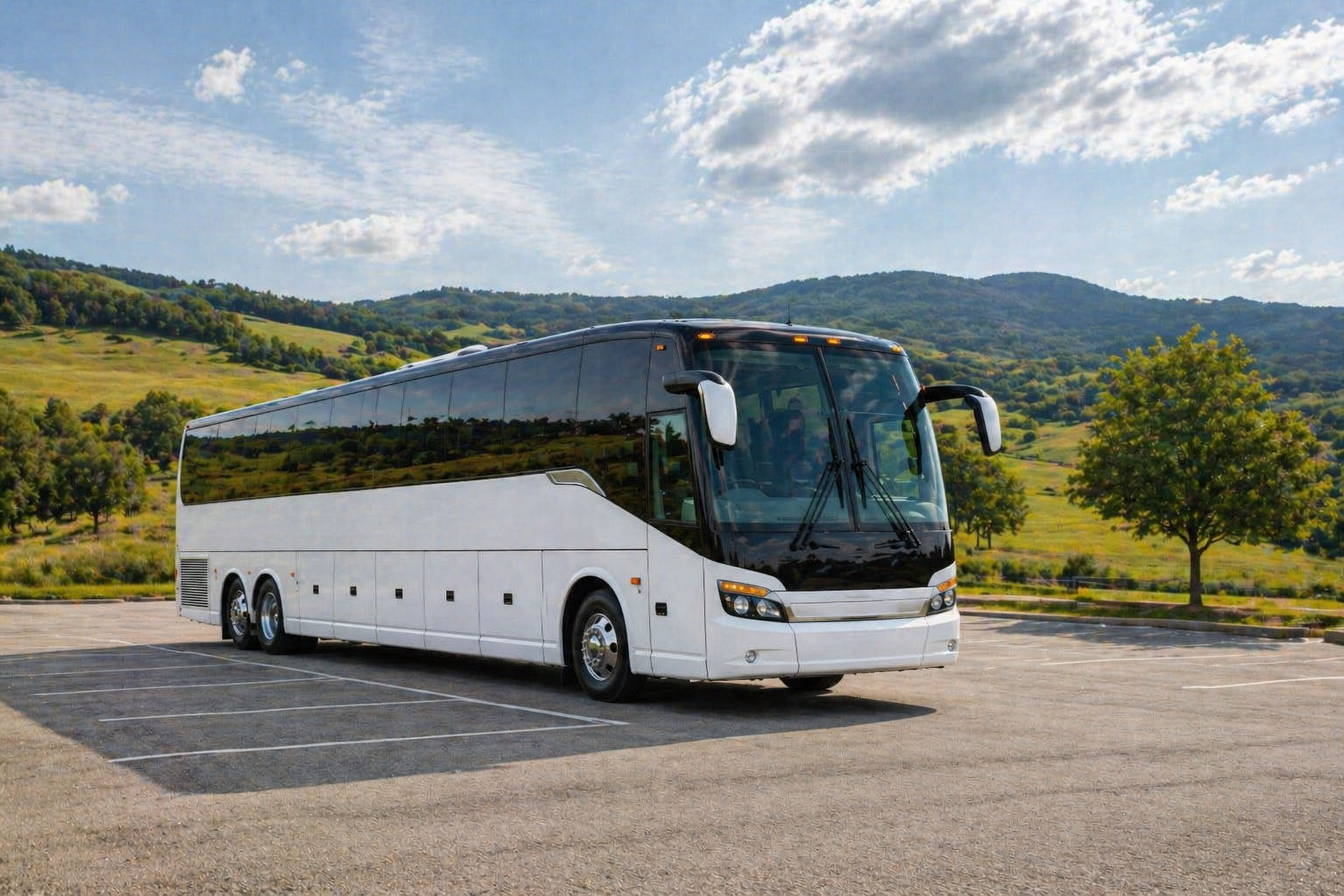 Charter bus rental in San Marcos, CA